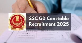 SSC GD CONSTABLE RECRUITMENT 2025 : कांस्टेबल के 39481 पदों पर भर्ती का नोटिफिकेशन जारी, 10वीं पास करें आवेदन