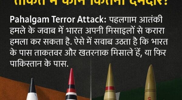 भारत के पास पृथ्वी-अग्नि और ब्रह्मोस तो पाकिस्तान के पास शाहीन-बाबर-गौरी... मिसाइल ताकत में कौन कितना दमदार?